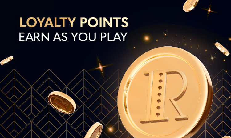 Loyalty points at the casino